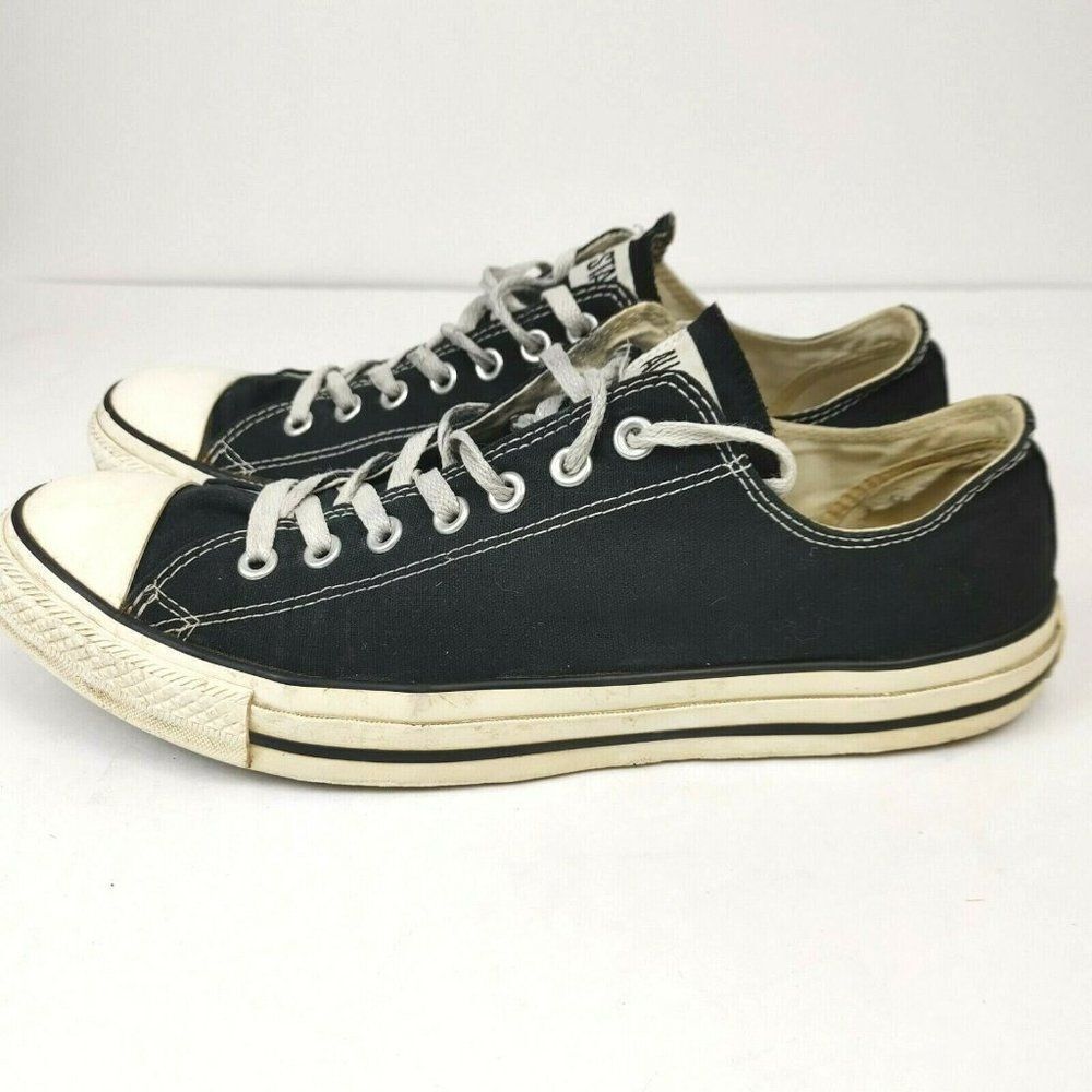 Converse Chuck Taylor All Star X9166 Low Unisex Sneaker Black Size M 12 W 14